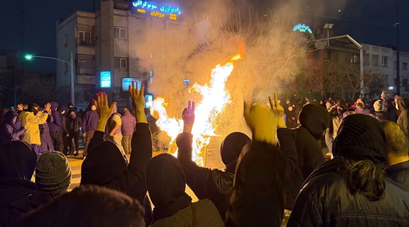 She filmed Iran’s violent crackdown on protesters. Now she is afraid to go outside