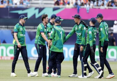 Tucker’s 94 leads Ireland to tournament-high 235 for 5 against Oman