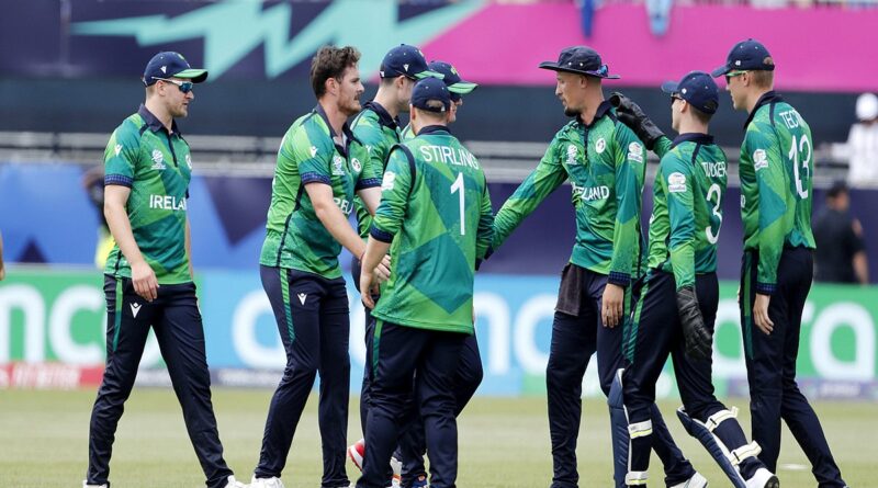 Tucker’s 94 leads Ireland to tournament-high 235 for 5 against Oman