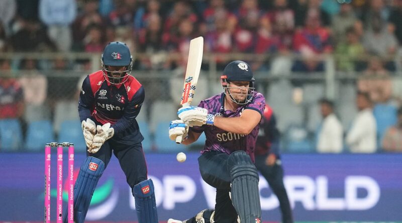 T20 World Cup: Scotland’s Munsey reprimanded for breaching ICC code of conduct
