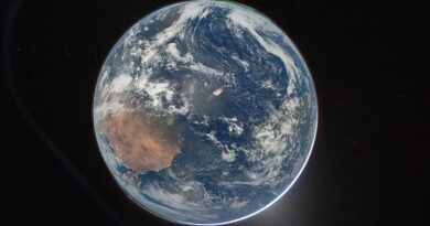 Artemis II’s moonbound astronauts capture Earth’s brilliant blue beauty as they leave it behind