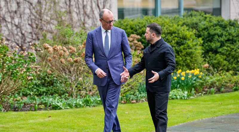 Zelenskyy meets Merz in Berlin as Ukraine seeks more support from