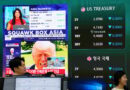 World shares mostly gain as investors watch Trump-Xi summit