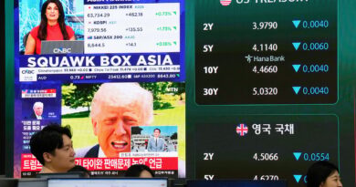 World shares mostly gain as investors watch Trump-Xi summit