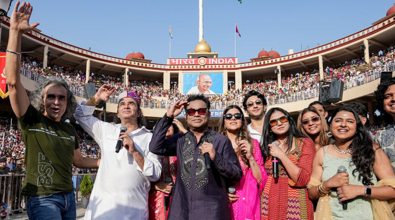 AR Rahman pays musical tribute to BSF at Attari border ahead of ‘Main Vaapas Aaunga’ 