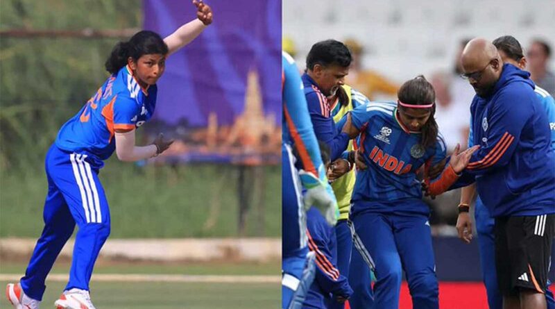 Shreyanka Patil ruled out of T20 WC with ankle injury, uncapped Prema
