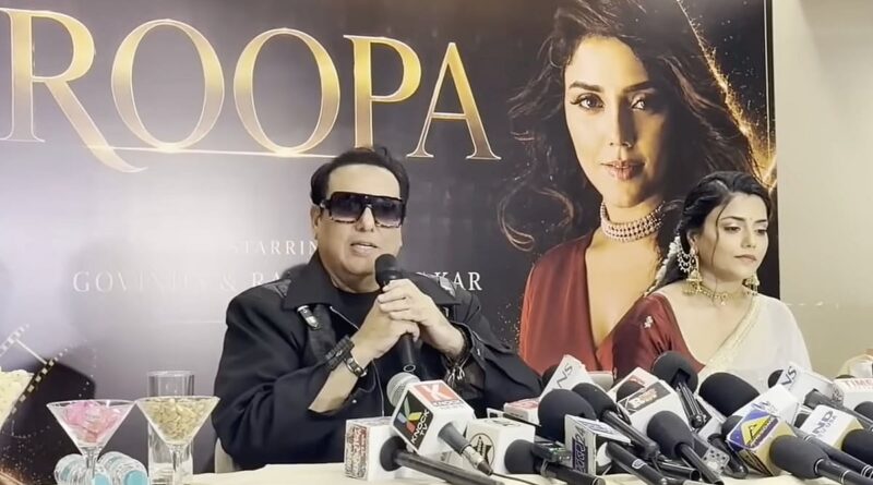 Govinda announces his comeback film Roopa