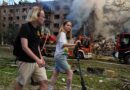 In one of Kyiv’s most frequently bombed neighborhoods, residents choose to stay