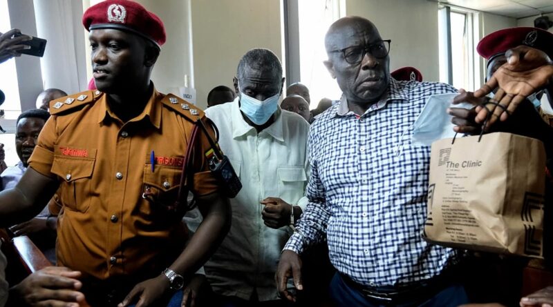 Ugandan opposition leader Besigye is unconscious in hospital after collapsing in court, wife says