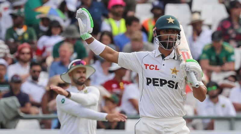 Fractured finger rules out Masood for the 2nd cricket test against West Indies