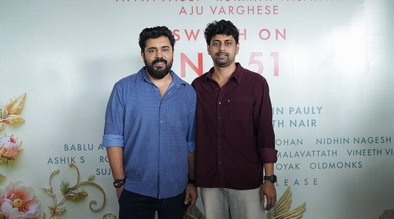 Nivin Pauly’s next with Rukmini Vasanth and Aju Varghese goes on floors