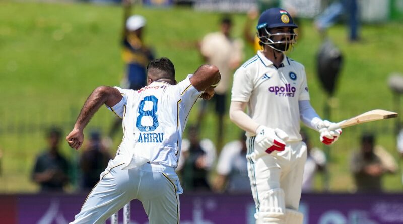 2nd Test: Gill falls after fifty, India 187/3 at tea against Sri Lanka on Day 1