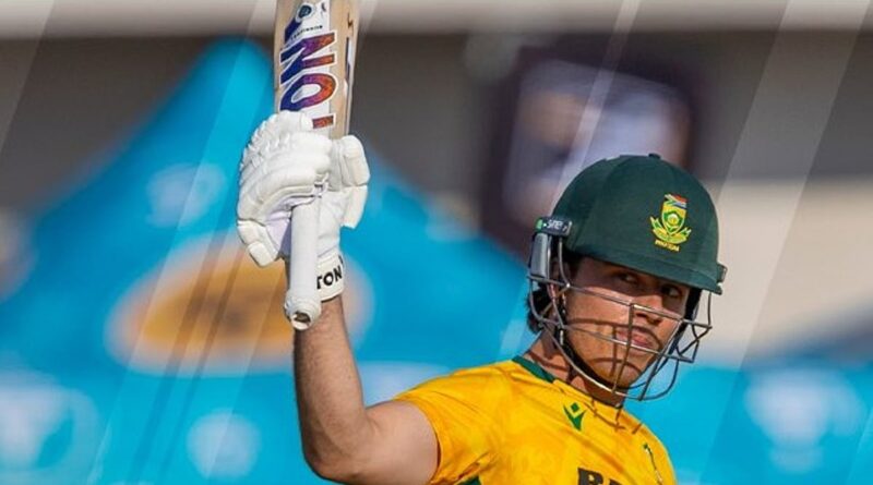 Dewald Brevis ties with JP Duminy, becomes 4th-highest six-hitter for SA in T20Is