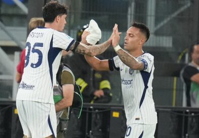 Lautaro Martinez brace saves Inter in Serie A top-two clash with Roma