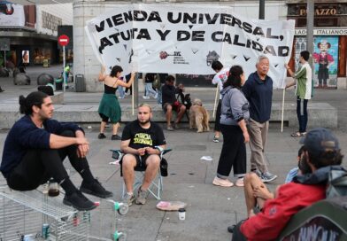 Madrid protest camp grows after eviction outrage