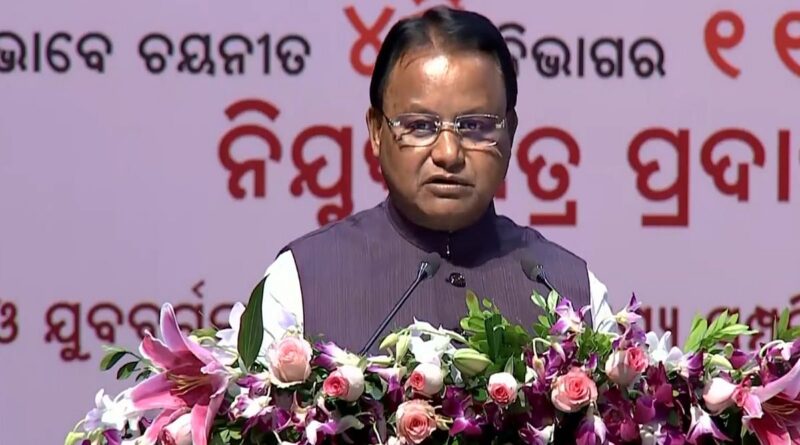 CM Majhi likens Opposition to ‘cockroaches’, accuses it of obstructing development