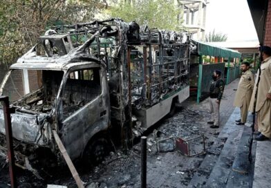 Police crack down on pro-Khan protest in Pakistan’s northwest